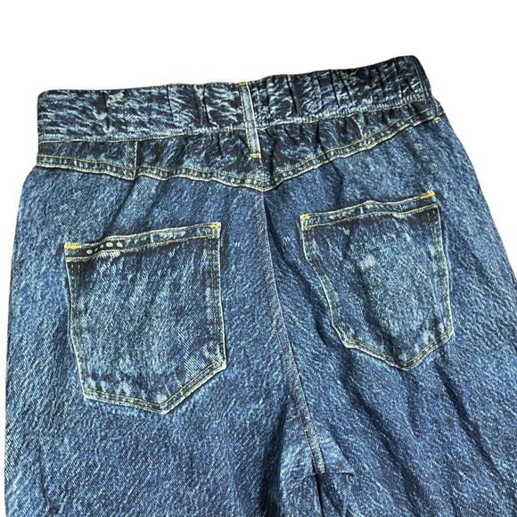 BLANKNYC‎ Womens S Blue Dark Wash High Rise Easy Come Easy Go Tapered Leg Jogger - Picture 11 of 13